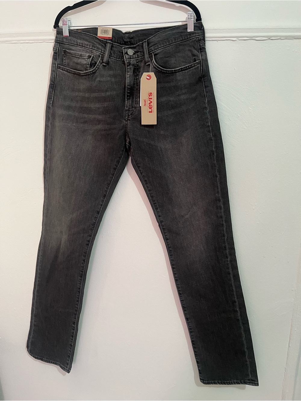 Levi's 511 Slim Fit Men's Charcoal Slim Straight Jeans